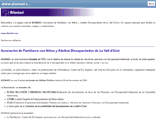 Tablet Screenshot of afaniad.org